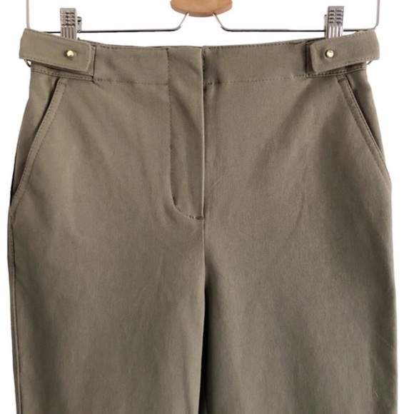 Johnathan Simkhai Straight Leg Cropped Pants Size 0 - Picture 3 of 12